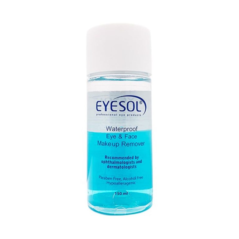 محلول دوفاز پاک کننده تخصصی آرایش چشم ضد آب آیسول 150 میل